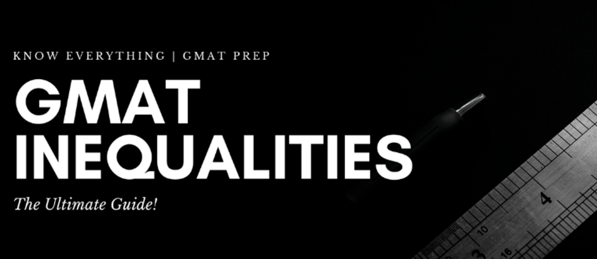 The Only Ultimate Guide To Gmat Inequalities